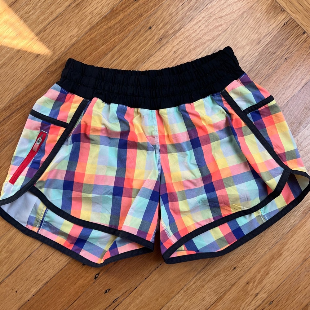 Lululemon Run Speed Short seawheeze size 4